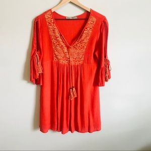 entro boutique Boho sheath dress